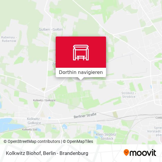 Kolkwitz Biohof Karte