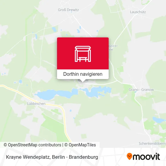 Krayne Wendeplatz Karte