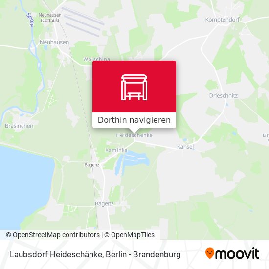 Laubsdorf Heideschänke Karte