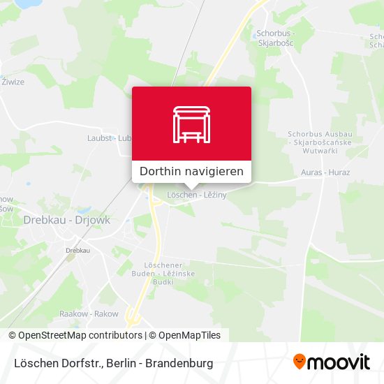Löschen Dorfstr. Karte