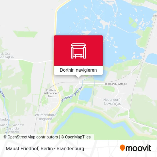 Maust Friedhof Karte