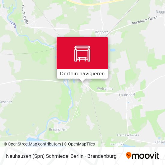 Neuhausen (Spn) Schmiede Karte