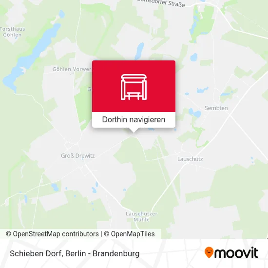 Schieben Dorf Karte