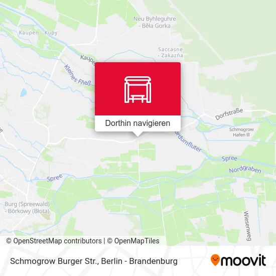 Schmogrow Burger Str. Karte