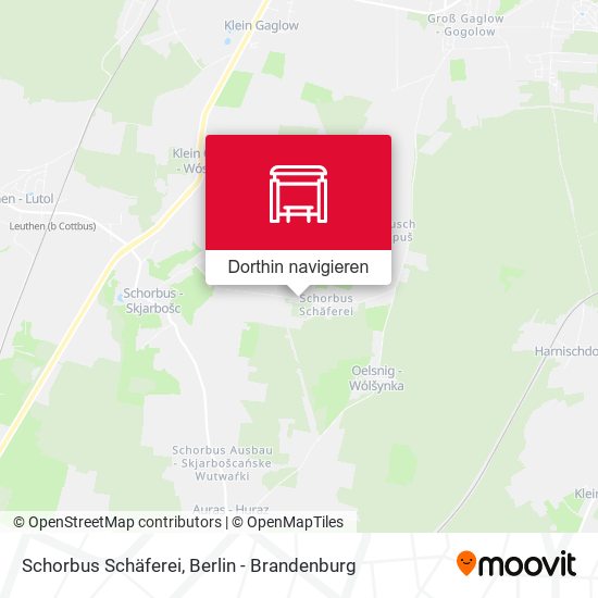 Schorbus Schäferei Karte