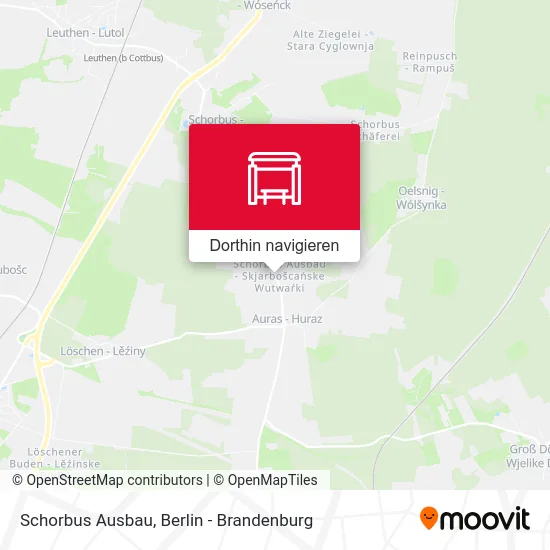 Schorbus Ausbau Karte