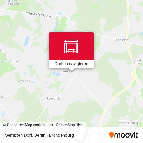 Sembten Dorf Karte