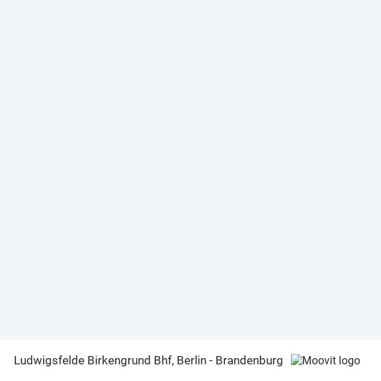 Ludwigsfelde Birkengrund Bhf Karte