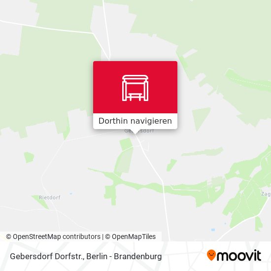 Gebersdorf Dorfstr. Karte