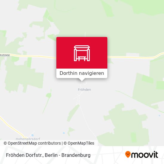 Fröhden Dorfstr. Karte
