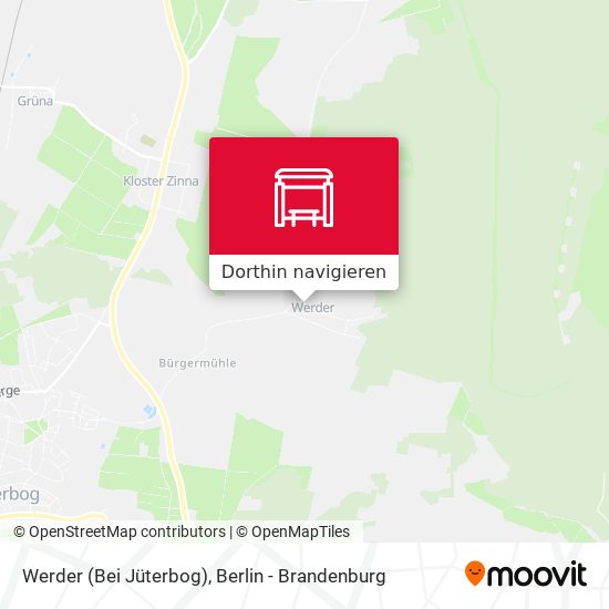 Werder (Bei Jüterbog) Karte