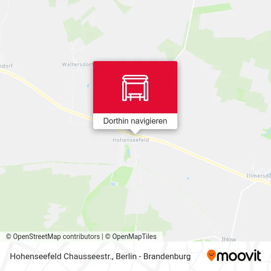 Hohenseefeld Chausseestr. Karte