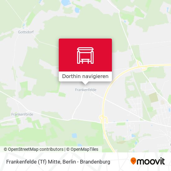 Frankenfelde (Tf) Mitte Karte