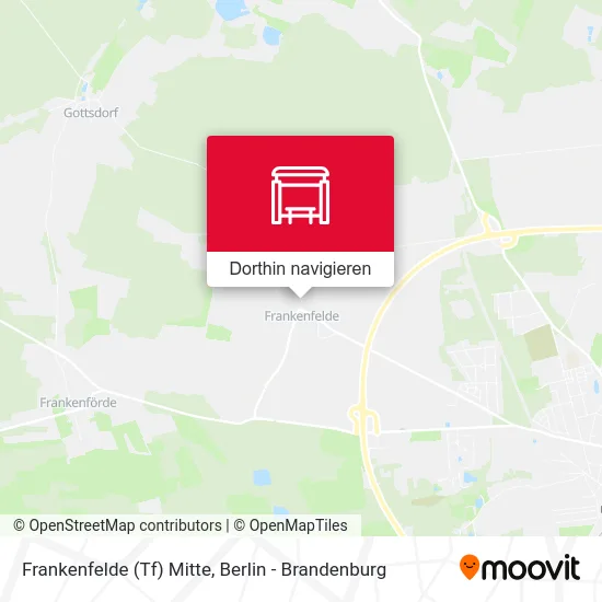Frankenfelde (Tf) Mitte Karte