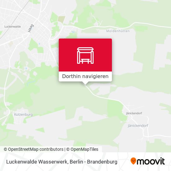 Luckenwalde Wasserwerk Karte