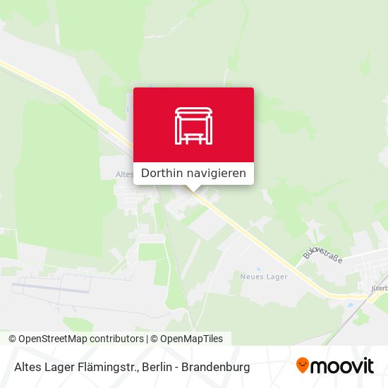 Altes Lager Flämingstr. Karte
