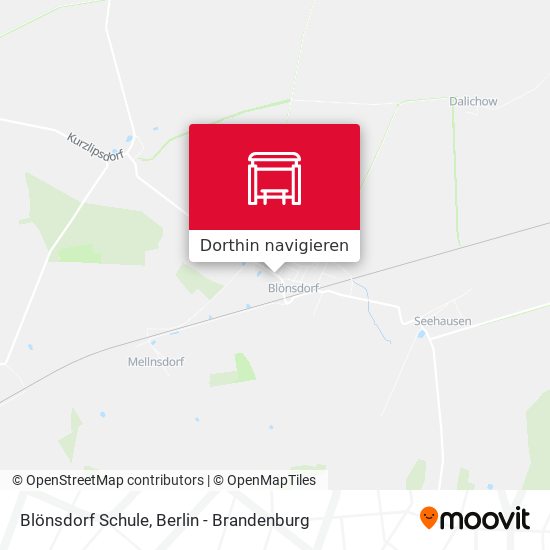 Blönsdorf Schule Karte