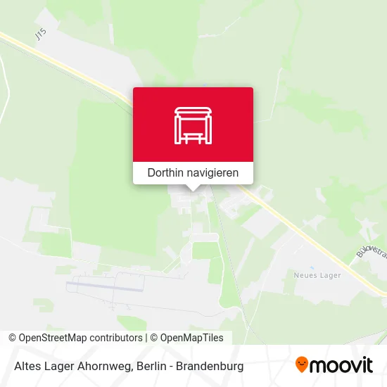 Altes Lager Ahornweg Karte