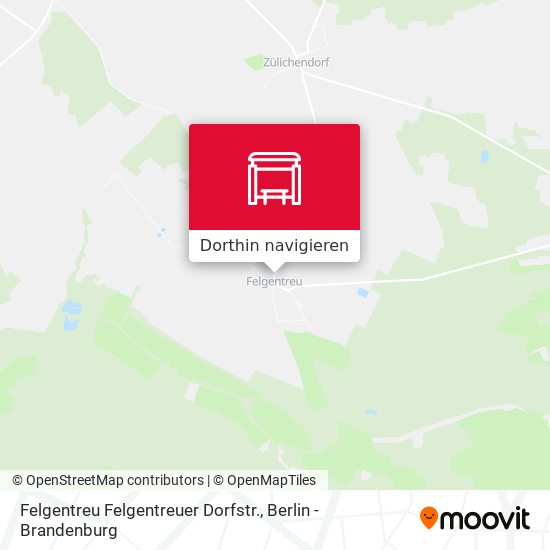 Felgentreu Felgentreuer Dorfstr. Karte