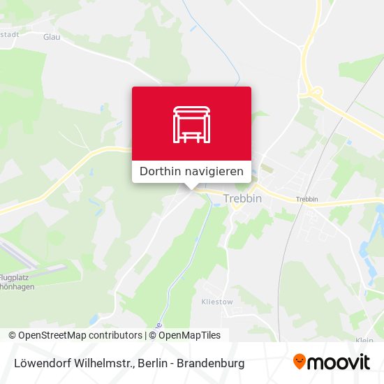 Löwendorf Wilhelmstr. Karte