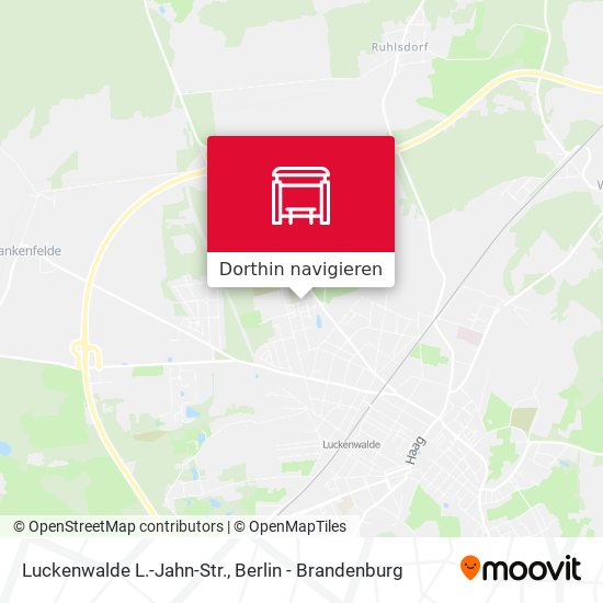 Luckenwalde L.-Jahn-Str. Karte