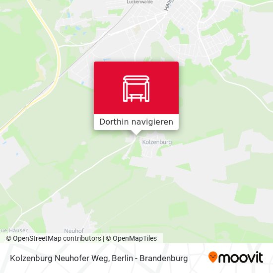Kolzenburg Neuhofer Weg Karte