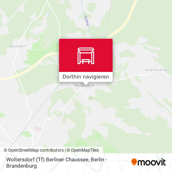 Woltersdorf (Tf) Berliner Chaussee Karte