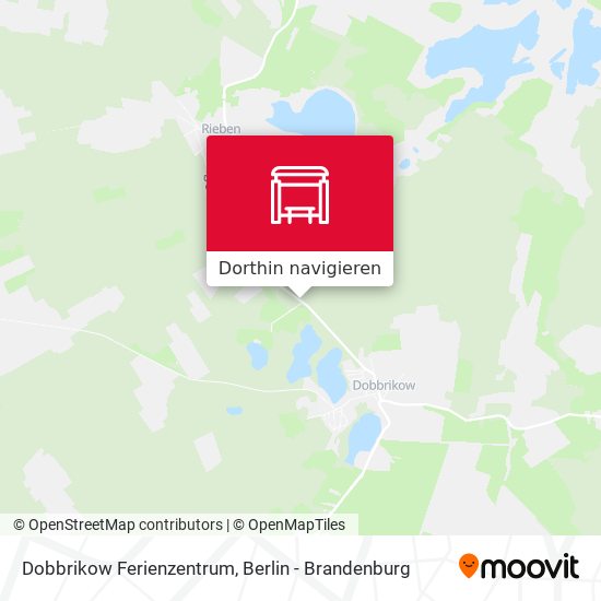 Dobbrikow Ferienzentrum Karte