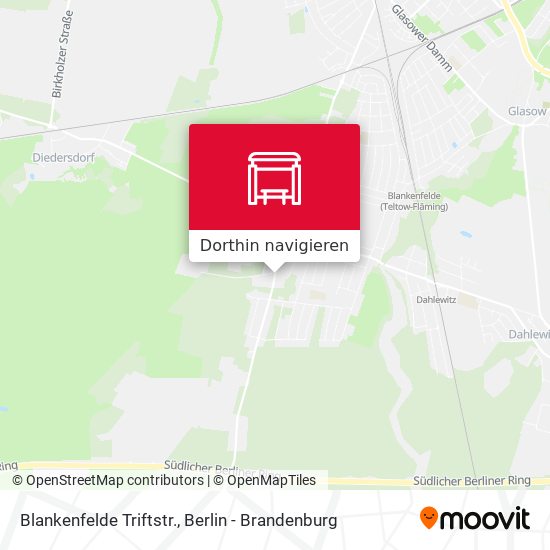 Blankenfelde Triftstr. Karte