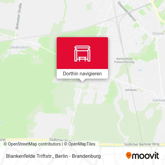 Blankenfelde Triftstr. Karte
