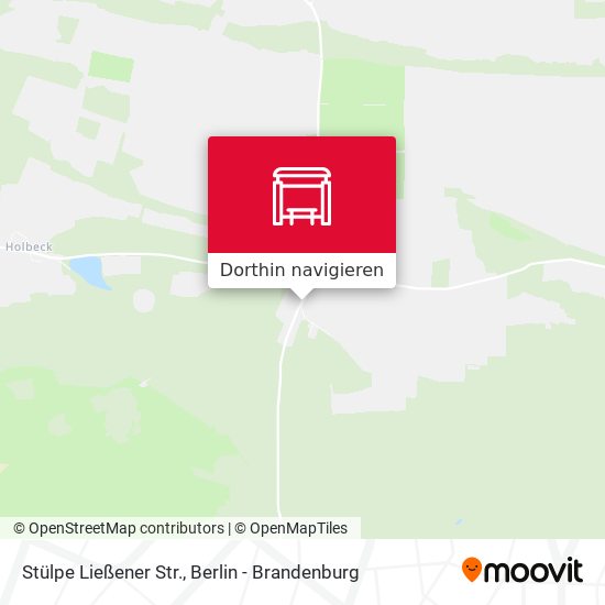 Stülpe Ließener Str. Karte