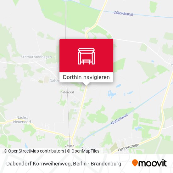 Dabendorf Kornweihenweg Karte