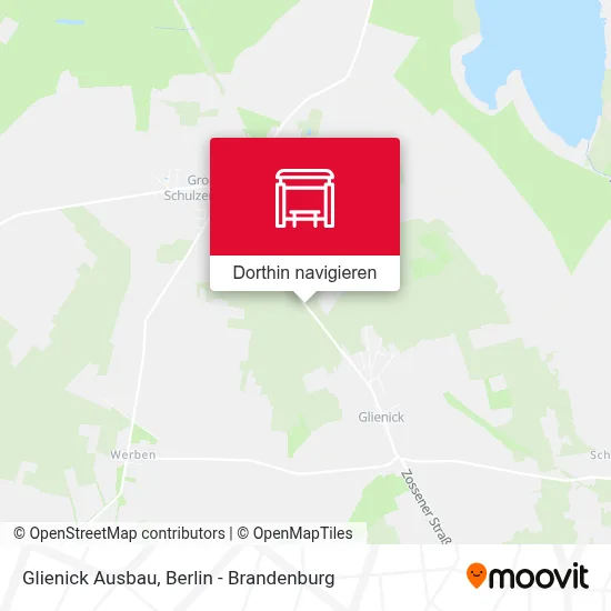 Glienick Ausbau Karte