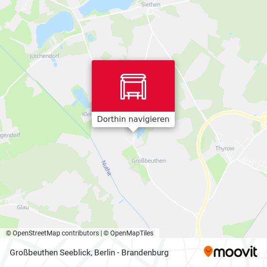 Großbeuthen Seeblick Karte