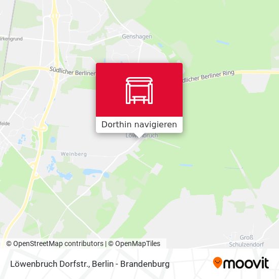 Löwenbruch Dorfstr. Karte