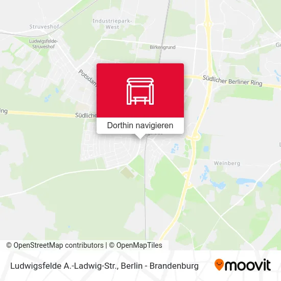 Ludwigsfelde A.-Ladwig-Str. Karte