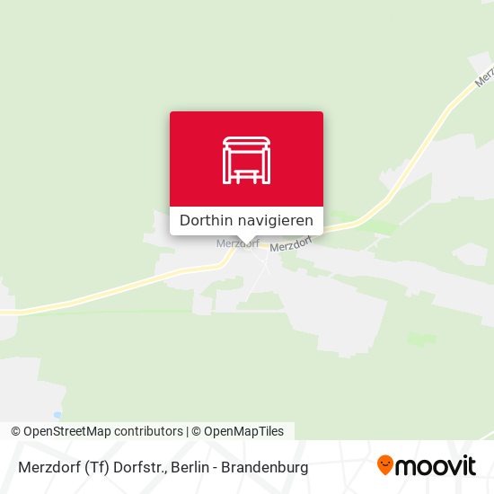 Merzdorf (Tf) Dorfstr. Karte