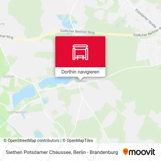 Siethen Potsdamer Chaussee Karte