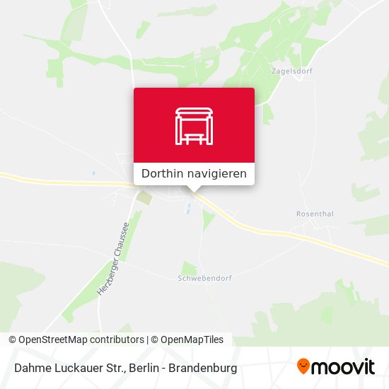 Dahme Luckauer Str. Karte