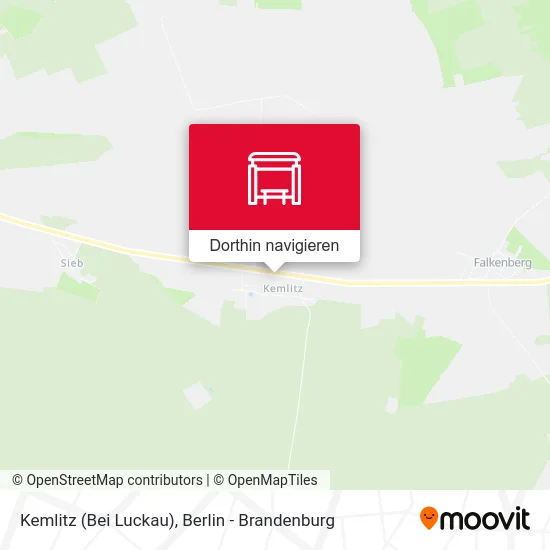 Kemlitz (Bei Luckau) Karte