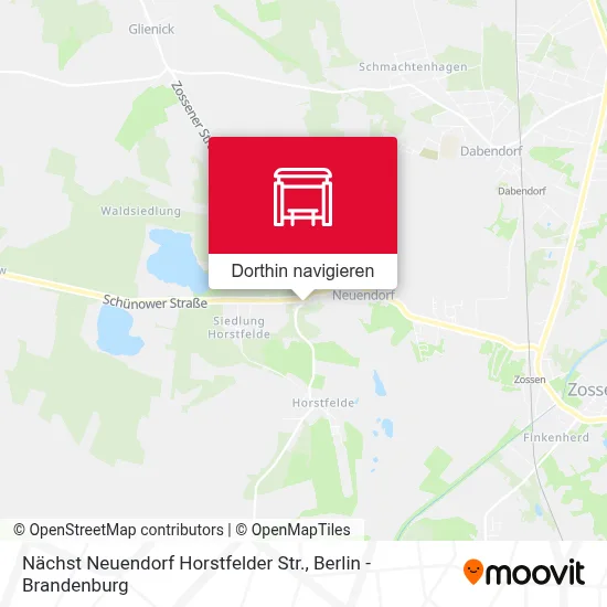 Nächst Neuendorf Horstfelder Str. Karte