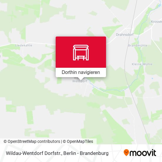 Wildau-Wentdorf Dorfstr. Karte