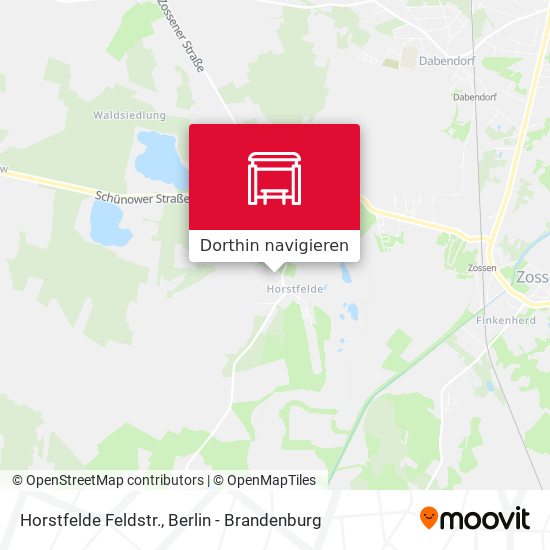 Horstfelde Feldstr. Karte