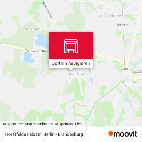 Horstfelde Feldstr. Karte