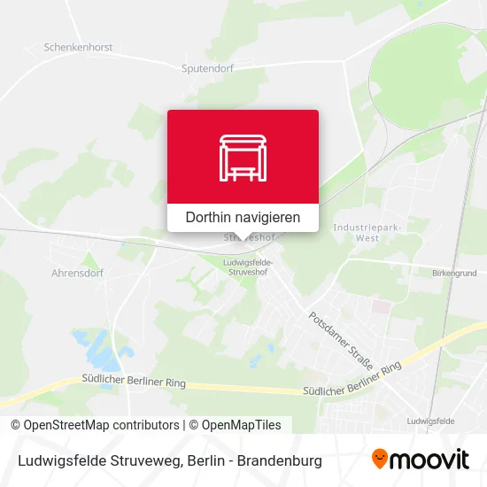 Ludwigsfelde Struveweg Karte