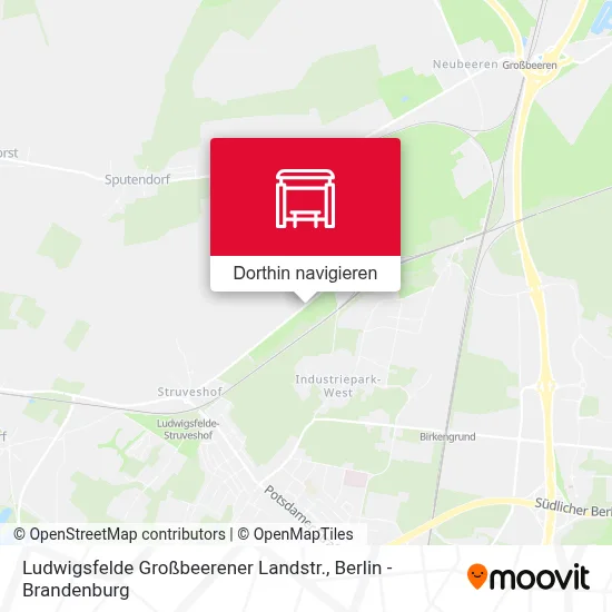 Ludwigsfelde Großbeerener Landstr. Karte
