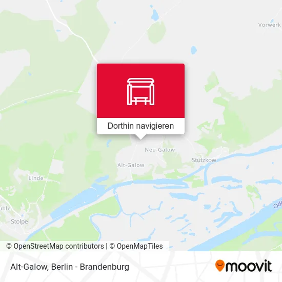 Alt-Galow Karte