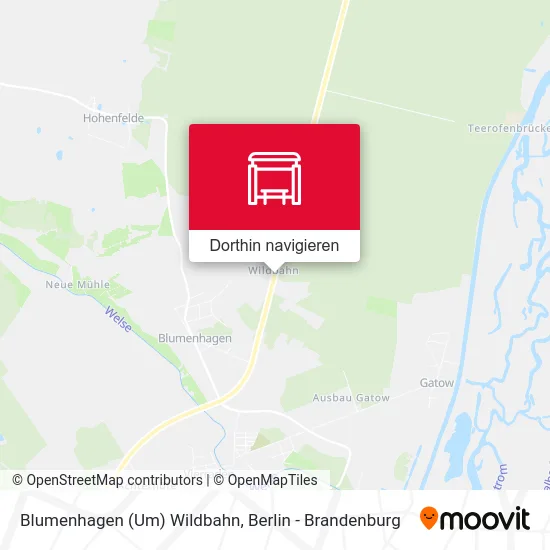 Blumenhagen (Um) Wildbahn Karte