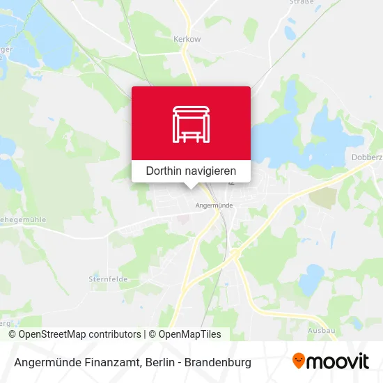Angermünde Finanzamt Karte
