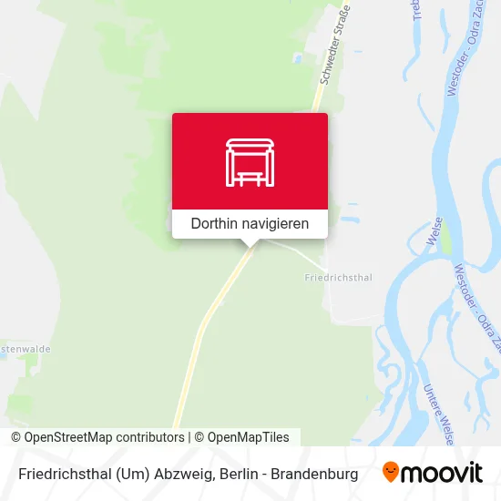 Friedrichsthal (Um) Abzweig Karte